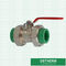 무거운 이중 타입 노조 볼 밸브 PPR PN25 강한 품질 물 조절
