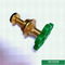 피프라와 놋쇠로 만든 조절판을 위한 놋쇠로 만든 밸브 카트리지와 녹색 소성 손잡이