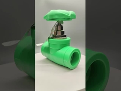 7mm 두께 세척기 PPR 게이트 밸브 무거운 흐름 쉬운 설치 내구성 항 노갈