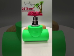 PPR 중량 정지 밸브  글로브 밸브 흐름을 조정 크로오겐 치료 통과 좌석 테스트 20-110mm