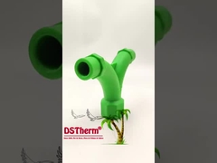 배관 시스템 S2.5 고내구성용 PPR 타입 Y자 티, 남미 모델 맞춤형