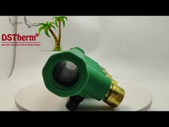 PPR 황동 파란색 5방향 매니폴드 맞춤형 색상 및 로고 20mm