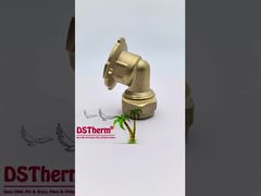 2' PN25 PEX 황동 피팅 105도 엘보 Pex 피팅