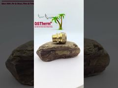 HPb58-3 나사산 커플링 PEX 황동 피팅 PN20 1/2'