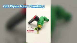 PPR 턱받이 밸브는 기존 배관을 새 배관에 연결합니다.