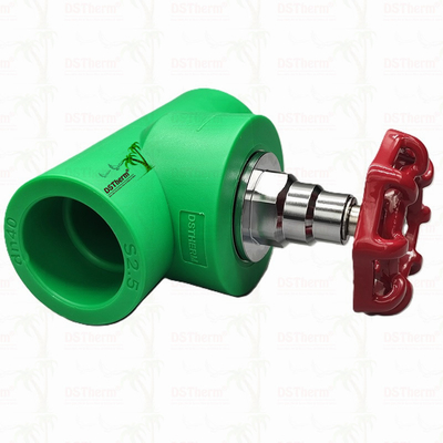 PPR 중량 정지 밸브  글로브 밸브 흐름을 조정 크로오겐 치료 통과 좌석 테스트 20-110mm