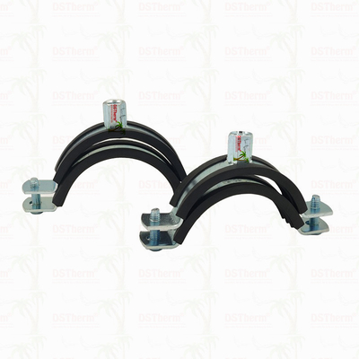 PPR Metal Pipe Clamp Hight Quality of Clamp with Rubber Corrosion-Resistant  20-160mm