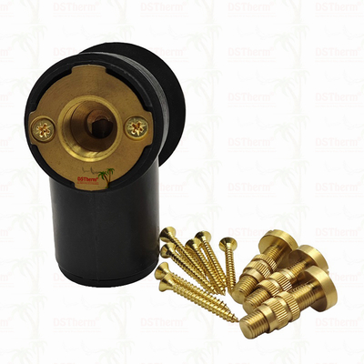 Customized Copper Bolts Brass Bolt Corrosion resistant / Processability