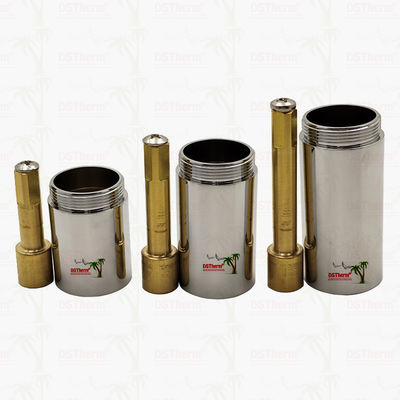 구리 / 크롬 접착 밸브 줄기 확장 수갑 카트리지 확장 사용자 정의 크기