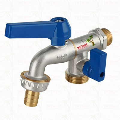 중형 클래식 유니버설 알루미늄 손잡이 듀얼 출구 Faucet Brass Faucet Brass Tap 1/2"*3/4"*3/4"